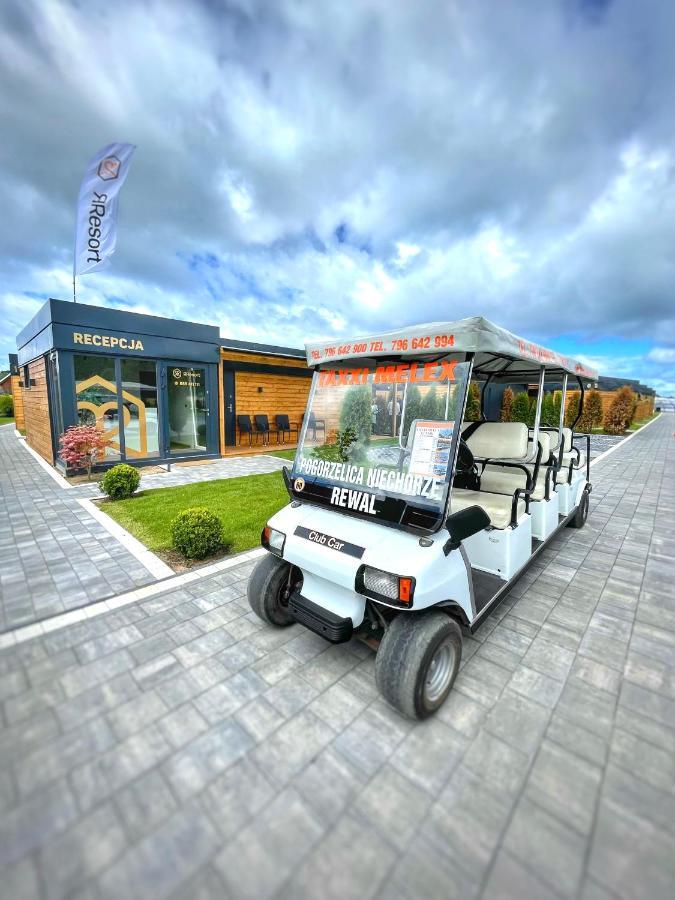 Rresort - Domki Z Krytym I Podgrzewanym Basenem, Sauna, Wifi, Parking W Cenie! Rewal Exterior foto